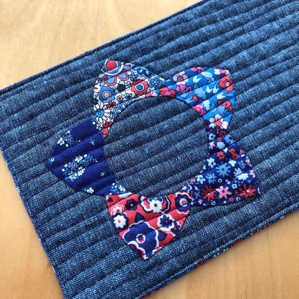EPP Mug Rug Kit in Liberty's Carnaby Street - English Paper-piecing Kit