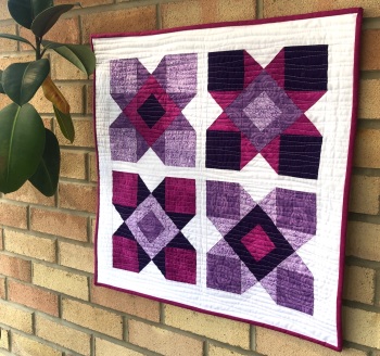 Star Crossed Wall Hanging Kit in Purple