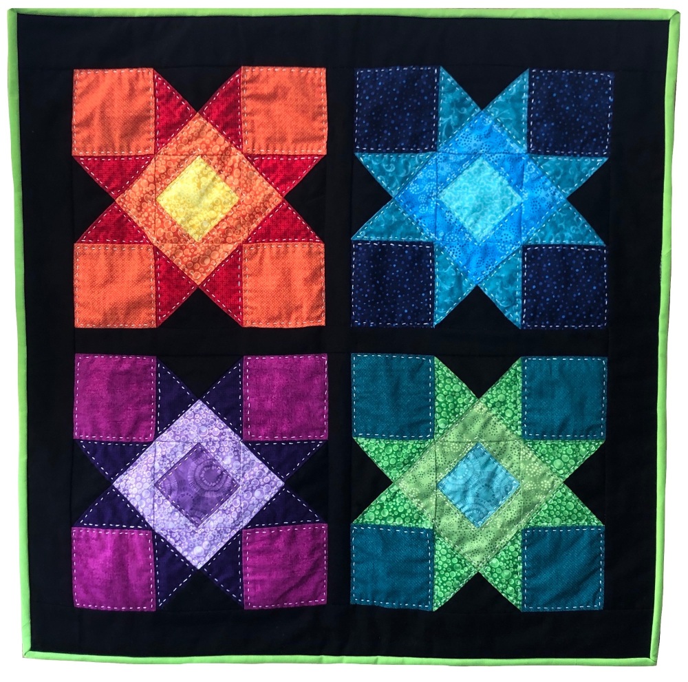 Star Crossed Wall Hanging Kit in Rainbow