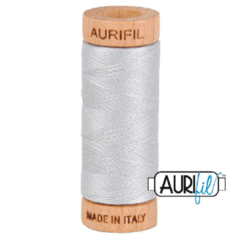 Aurifil Mako 80 Cotton / 300m - Dove - 2600