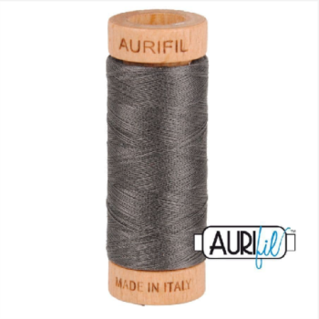Aurifil Mako 80 Cotton / 300m - Dark Pewter - 2630