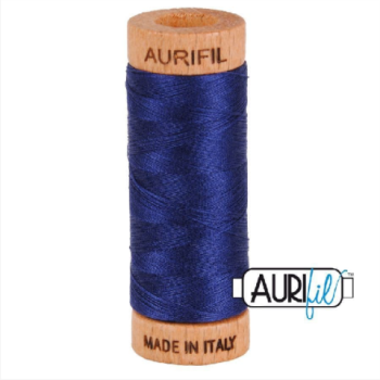 Aurifil Mako 80 Cotton / 300m - Midnight - 2745