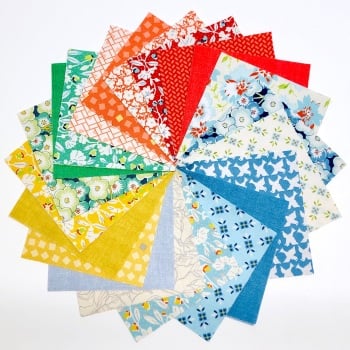 Quilter's Pre-cut 42pc Charm Pack in Sweet Ride