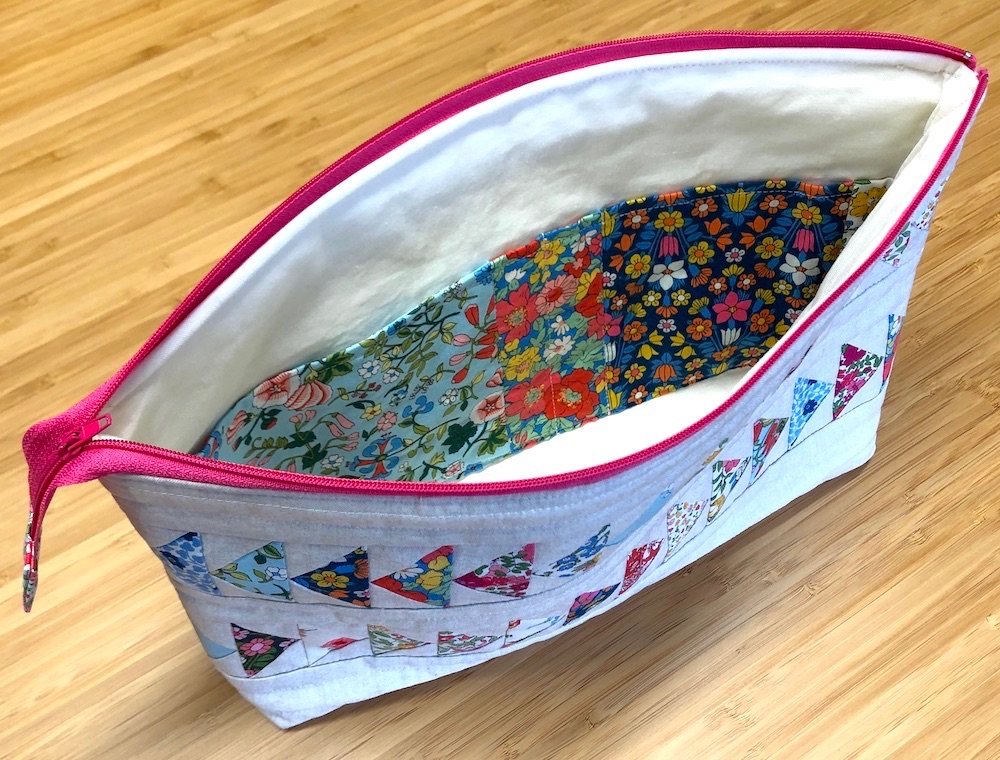 Flying Geese Craft Pouch Pattern