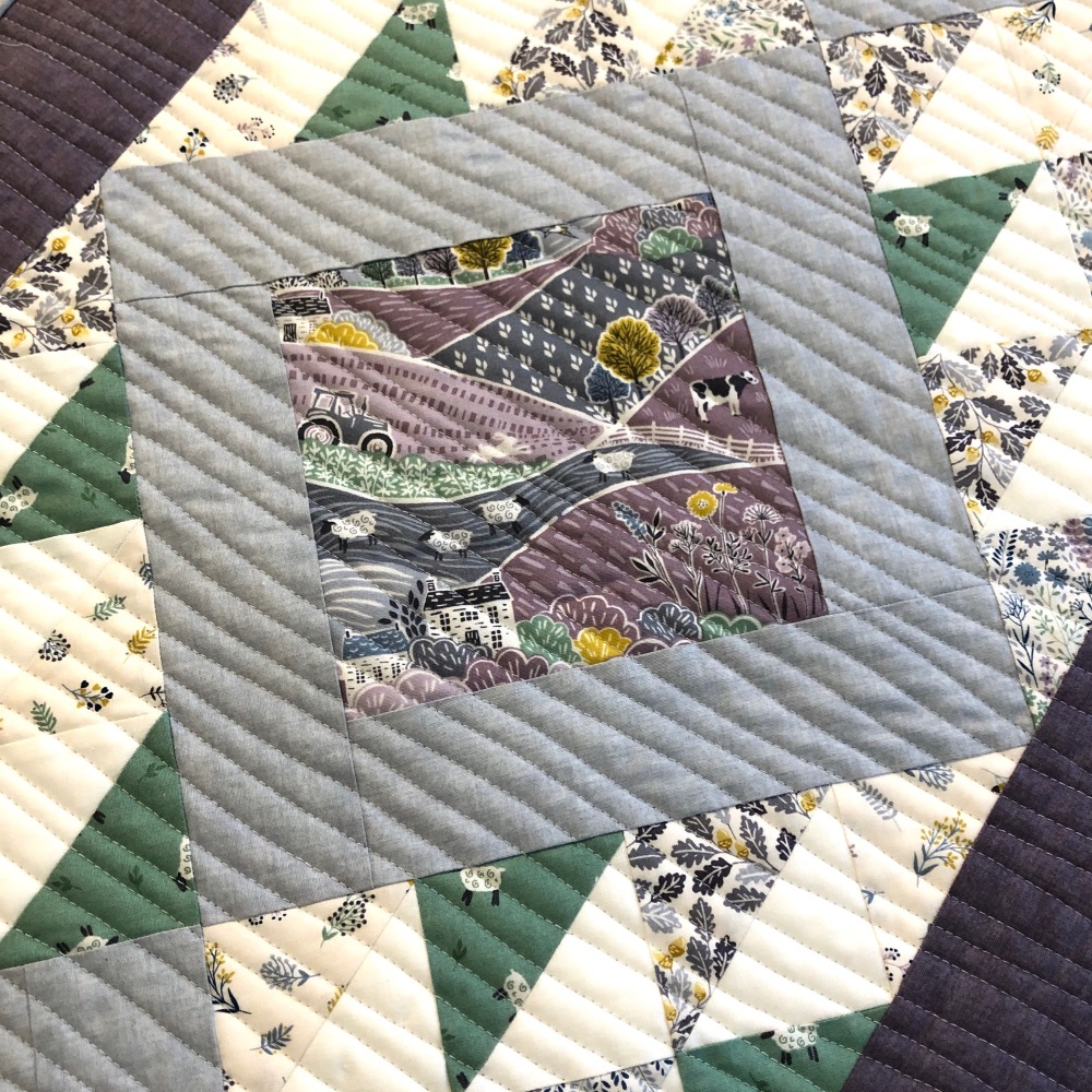 Picture This Table Runner Kit in Heather & Sage - available in two sizes