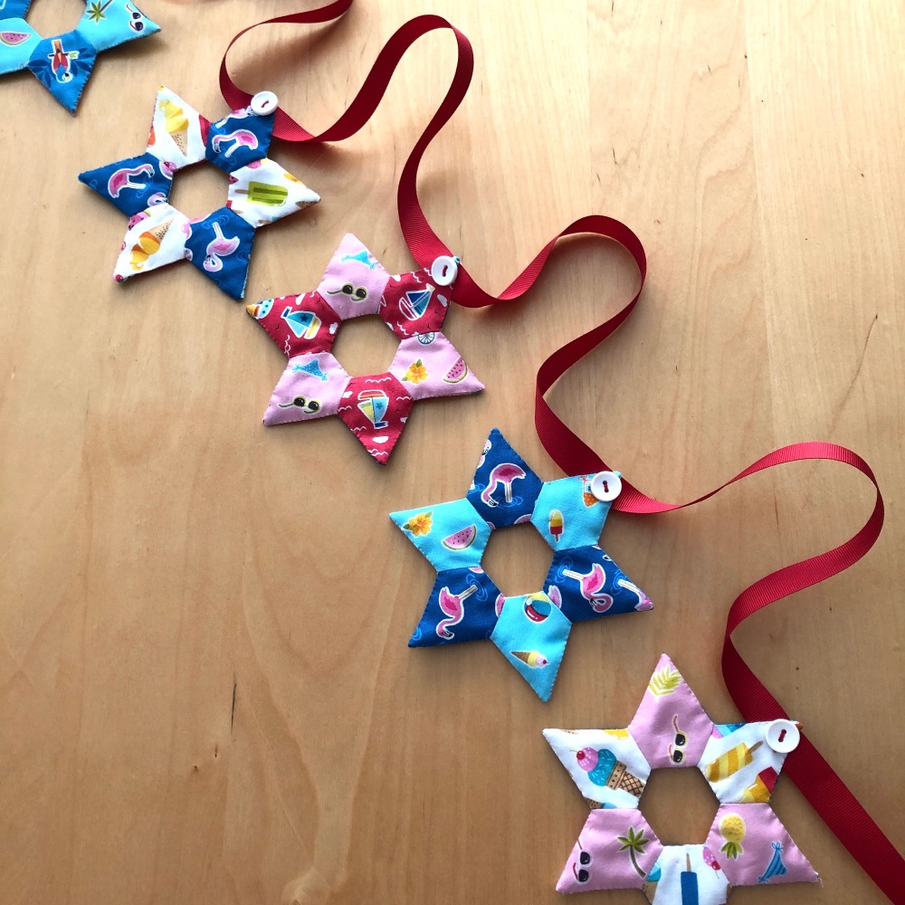 EPP Star Bunting Kit in Pool Party