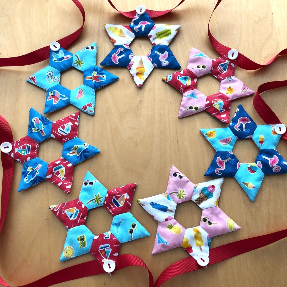 Pool Party Star Bunting Kit