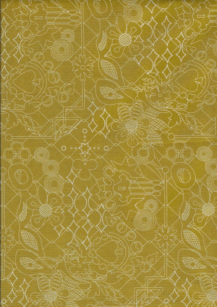Sun Print Overgrown Cactus 8482-V