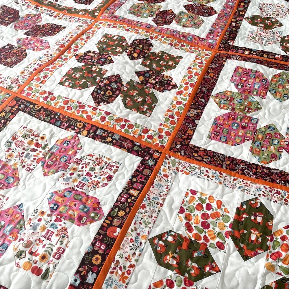 Bold Blossoms Quilt Pattern