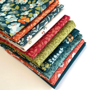 Flowerbox Fat Quarter Bundle - 10 pieces