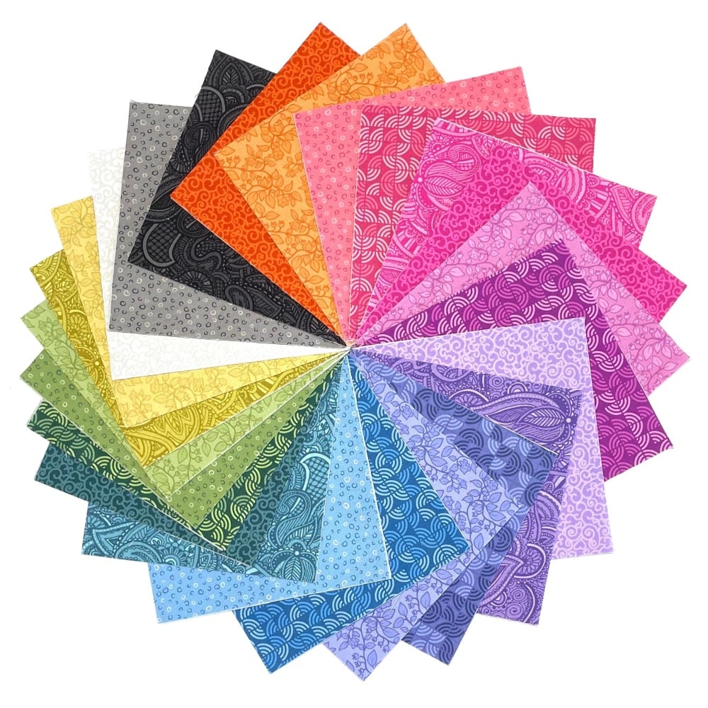 <!-- 001 -->Quilter's Pre-cut 48pc Charm Pack in Country Fresh