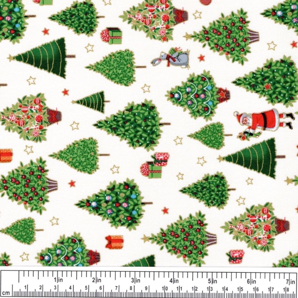 Merry Christmas Trees 2481-Q