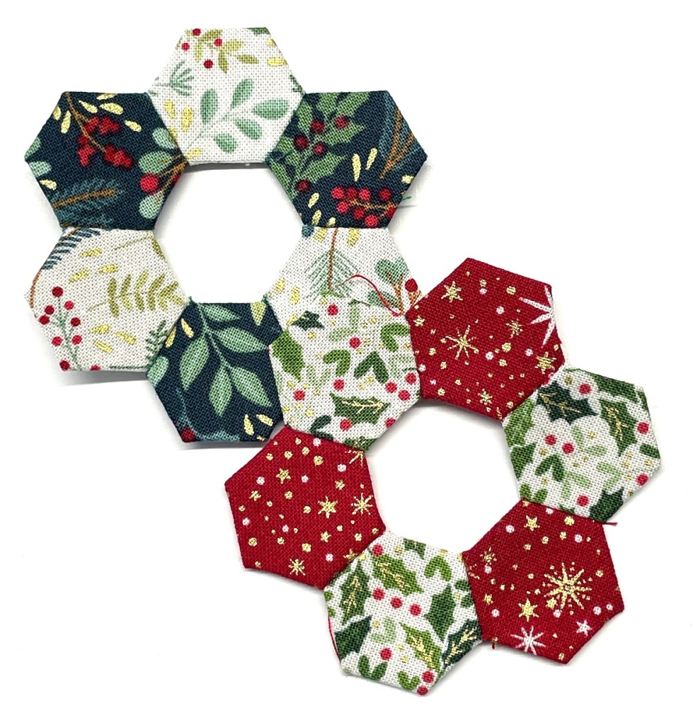 Hexagon Paper Pieces (0.5inch) - 60 Pre-cut Papers for English Paper-piecing - 0.5" along the side