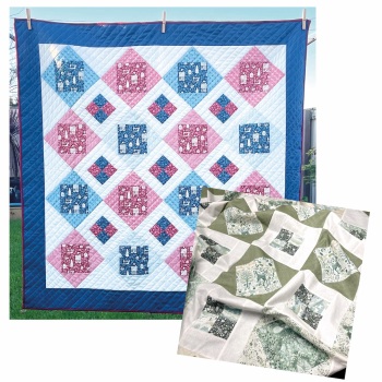 In the Spotlight Lap Quilt Pattern