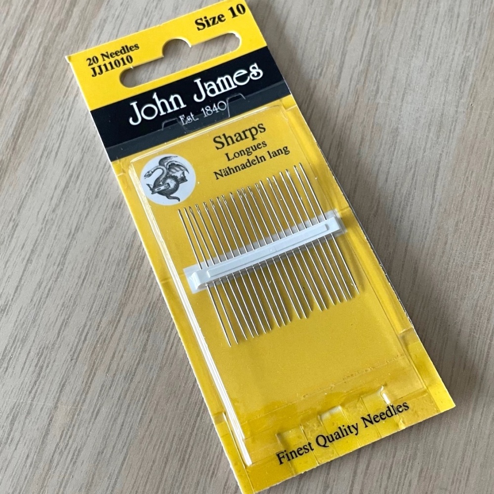 John James Sharps Needles - size 10