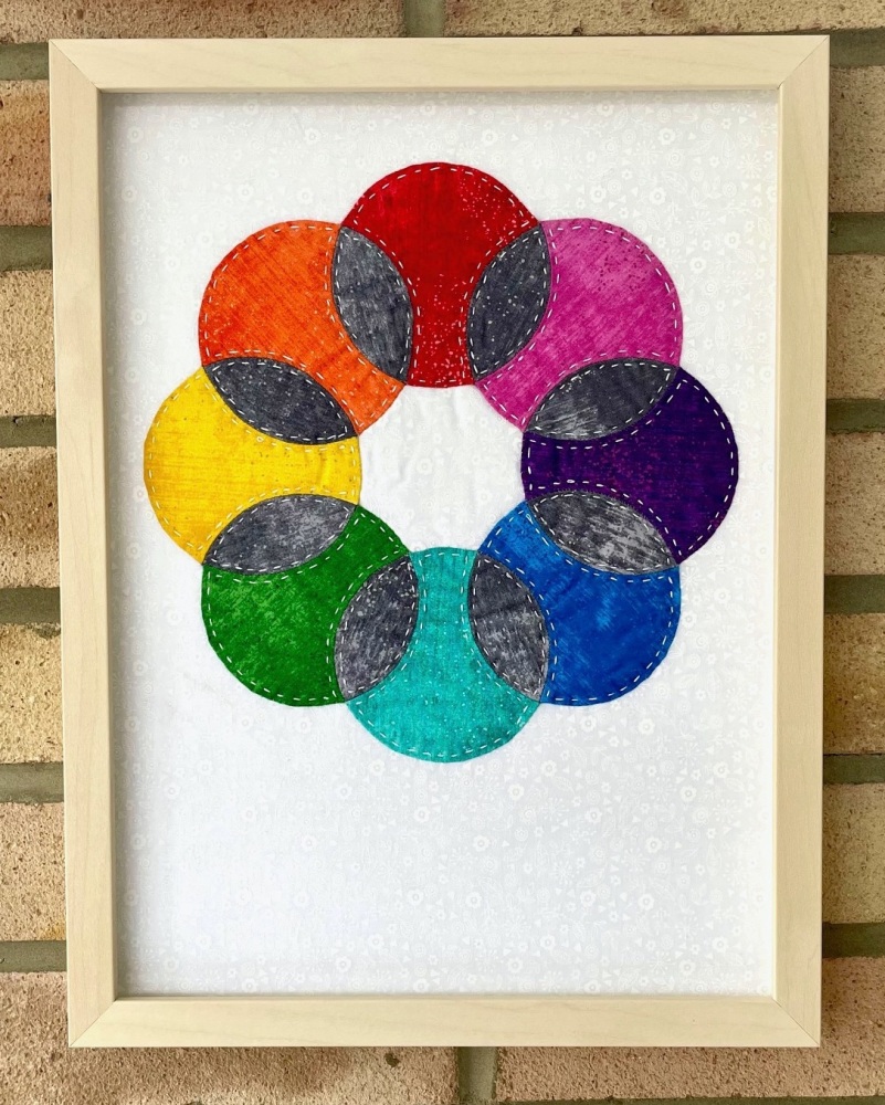 Applecore Rainbow Panel Kit - Curved English paper-piecing (EPP)