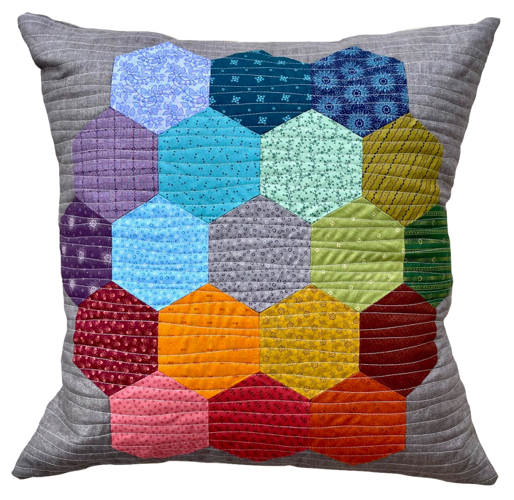 Hexagon Paper Pieces (2inch) - Large - 40 Pre-cut Papers for English Paper-piecing - 2" along the side