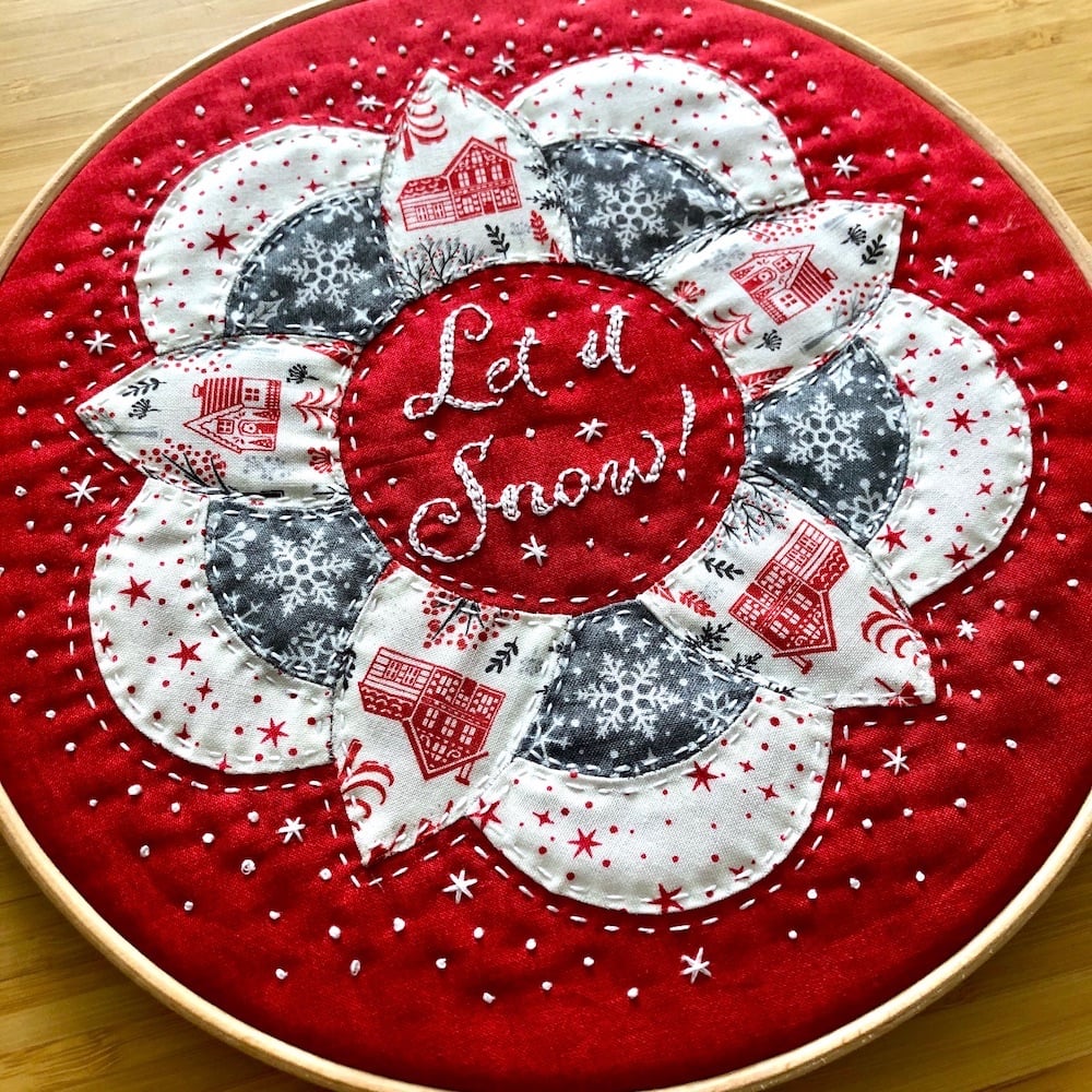Tudor Rose Paper Pieces - 60 Pre-cut Papers for Curved English Paper-piecing