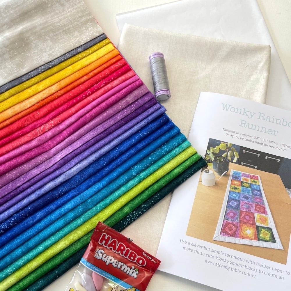Wonky Rainbow Runner Kit