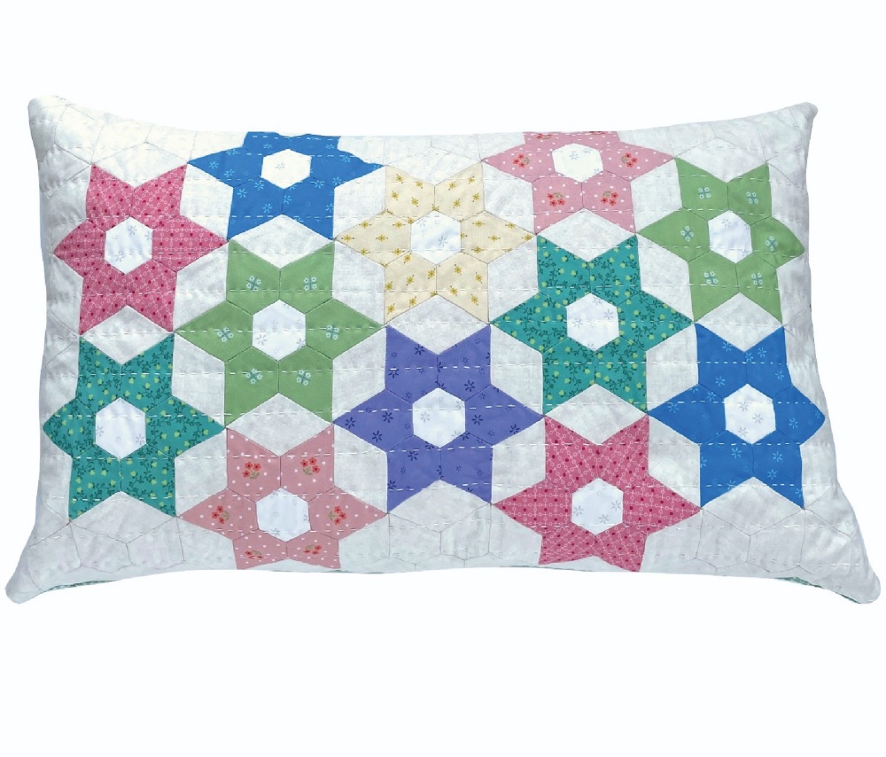 <!-- 001 -->Jewelled Star Cushion Kit - English Paper-piecing Kit