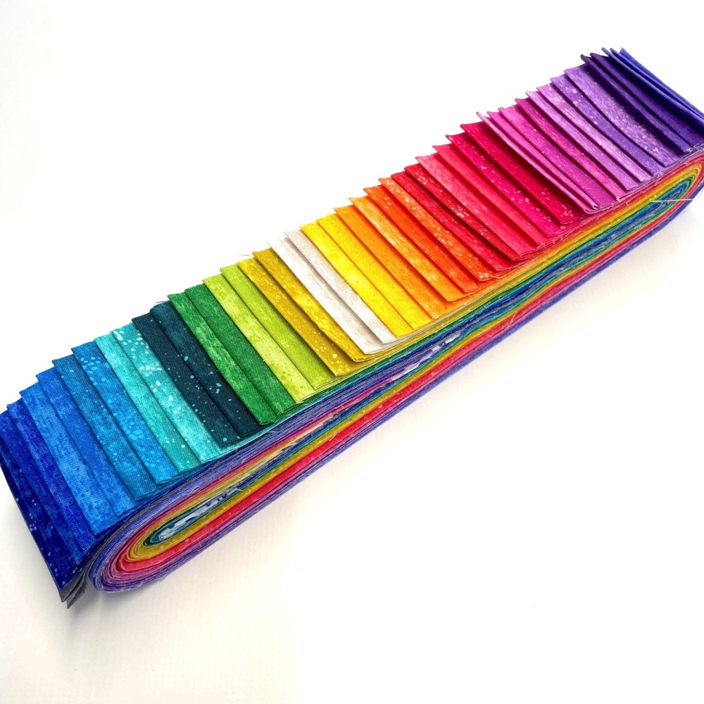 Quilter's Pre-cut 48pc Fabric Strip Set in Glaze II