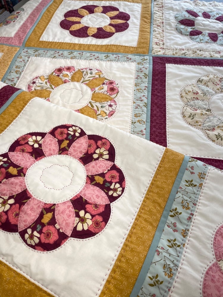 Acrylic Template - Clamshell Flower