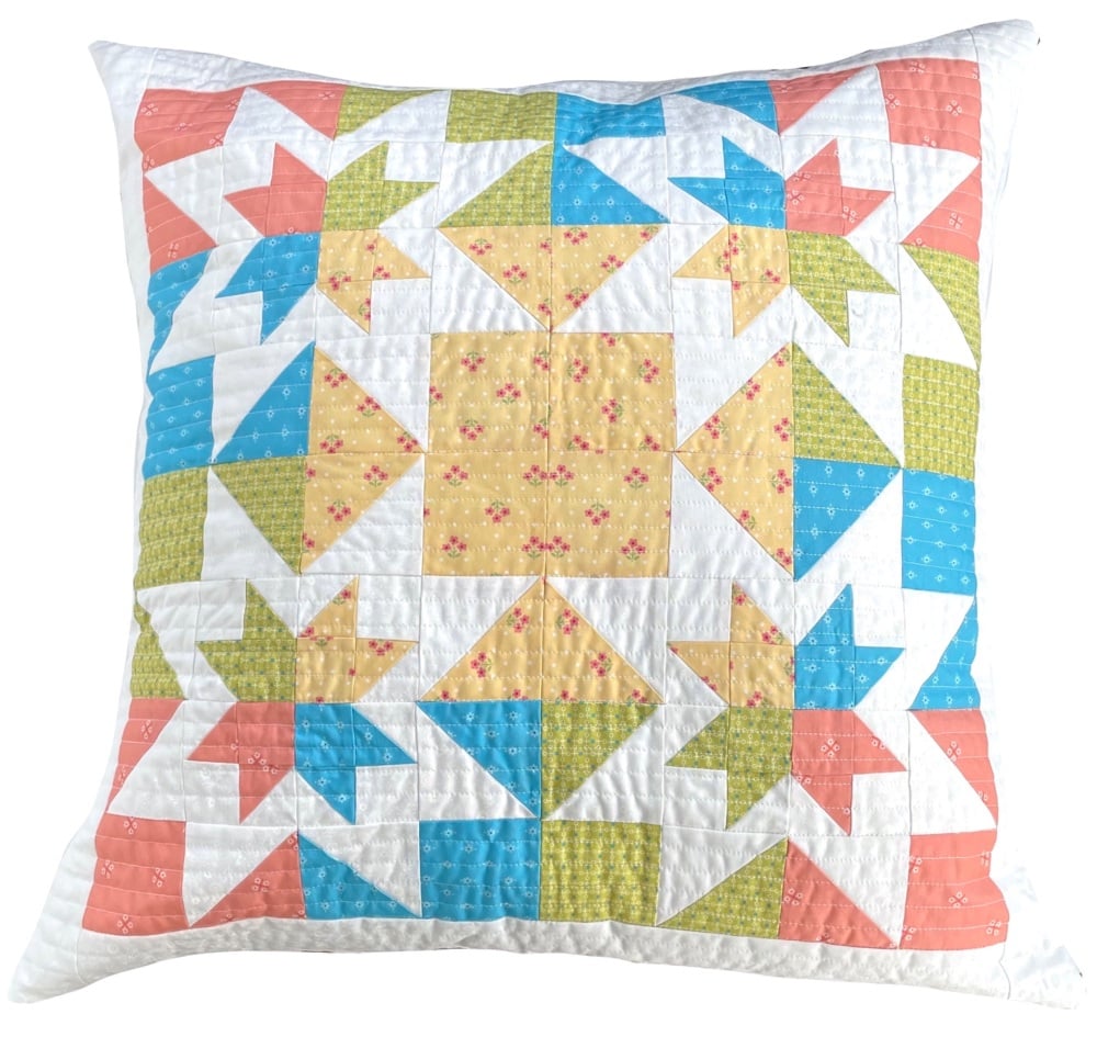 Exploding Star Cushion Pattern
