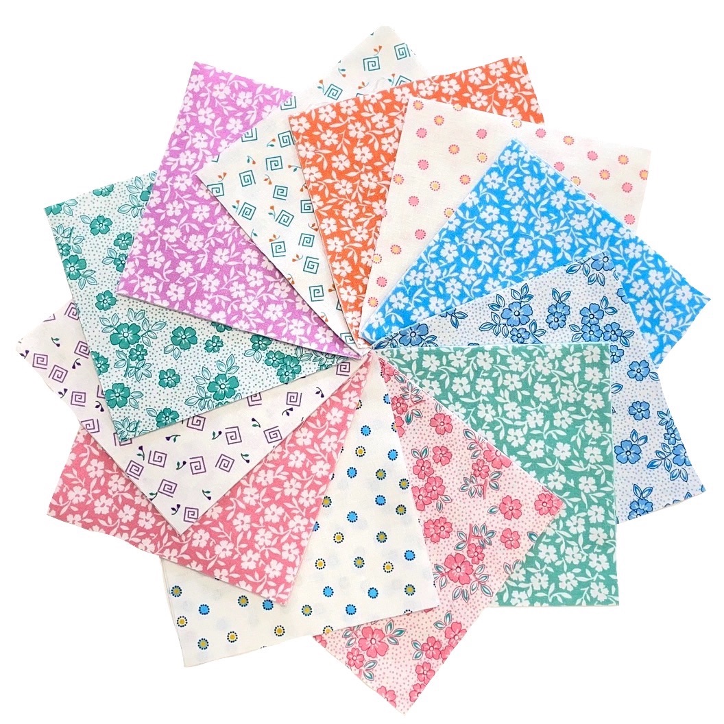 Quilter's Pre-cut 48pc Charm Pack in At The Cottage