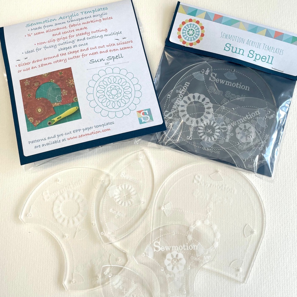 Acrylic Template - Sun Spell