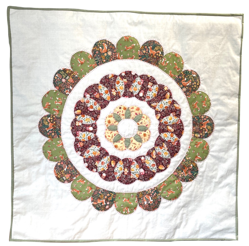 Sun Spell Wall Hanging Kit in Hello Autumn - English Paper-Piecing kit