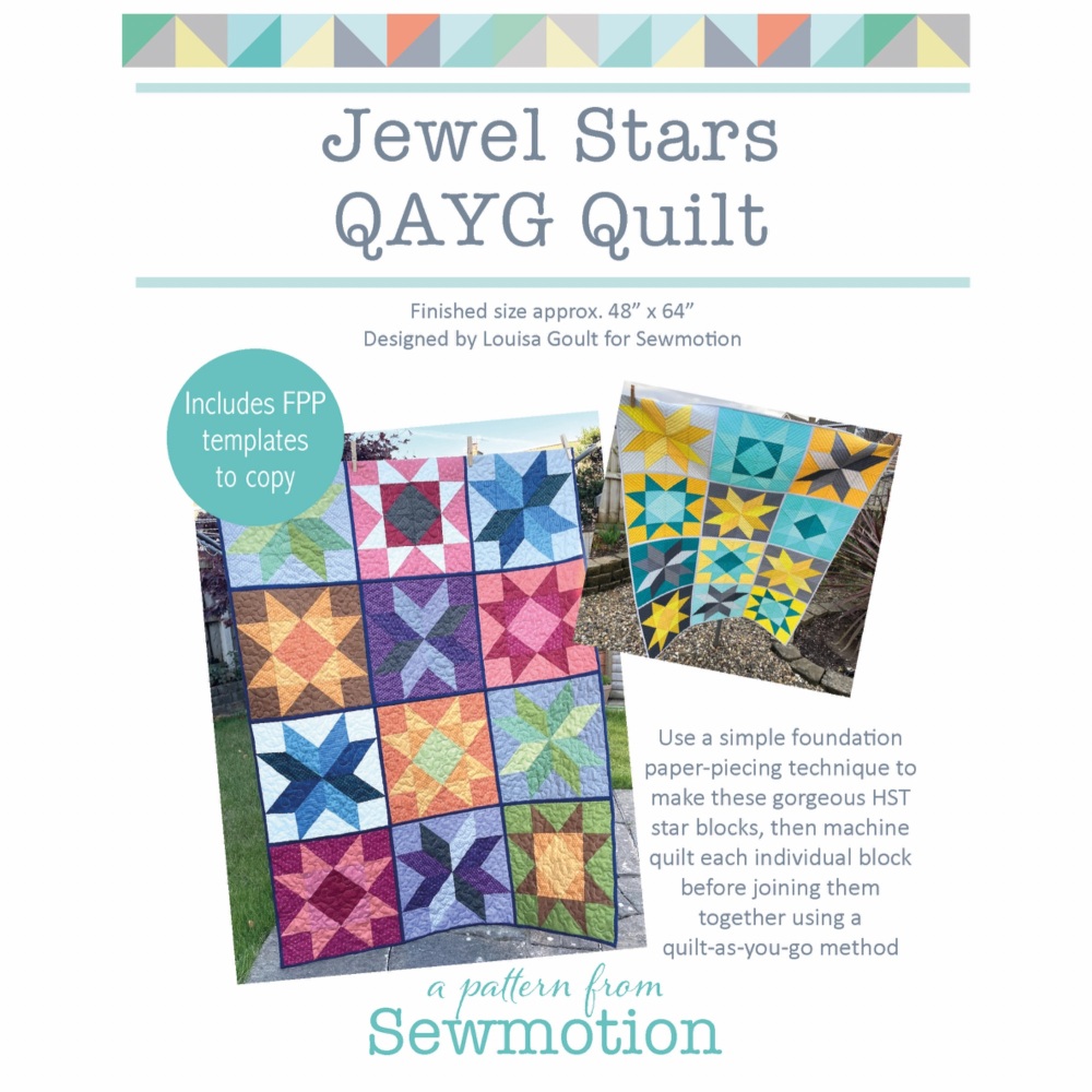 Jewel Stars Quilt Pattern