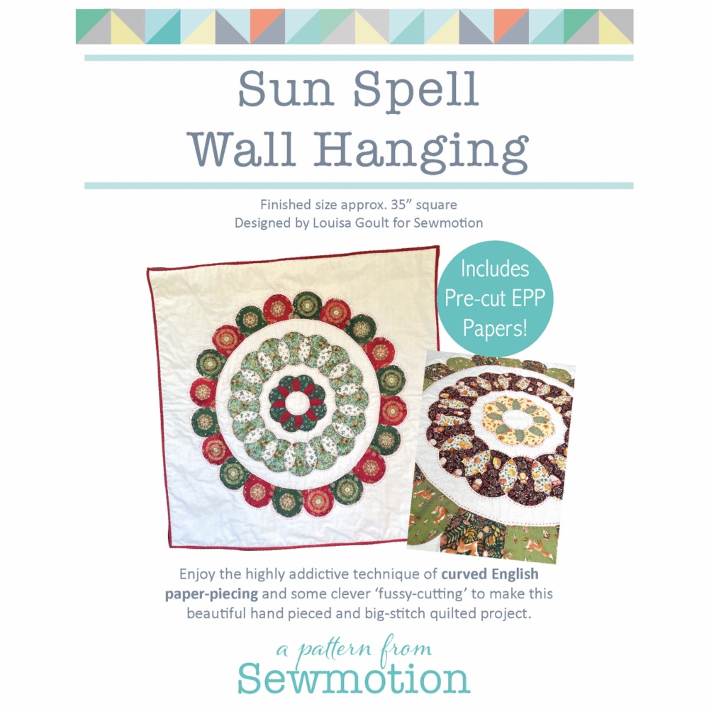Sun Spell Wall Hanging Pattern & Papers