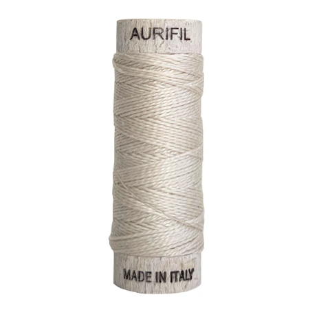 Aurifil Mako 8wt cotton / 35m  - Muslin - 2311