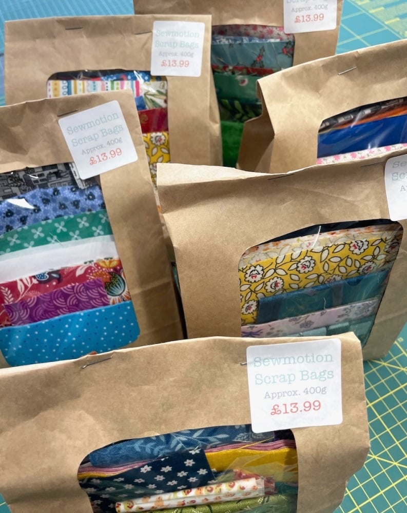 Fabric Scraps Bags