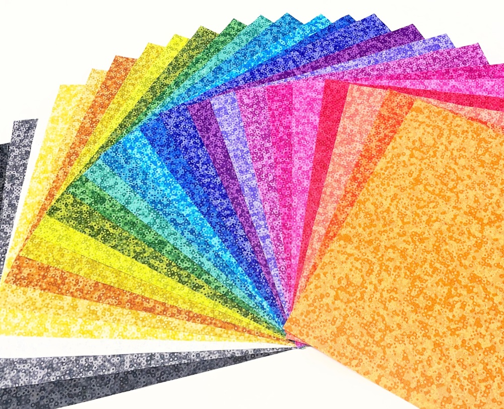 Fairy Rings Fabric Roll - 10" Squares - 24pcs