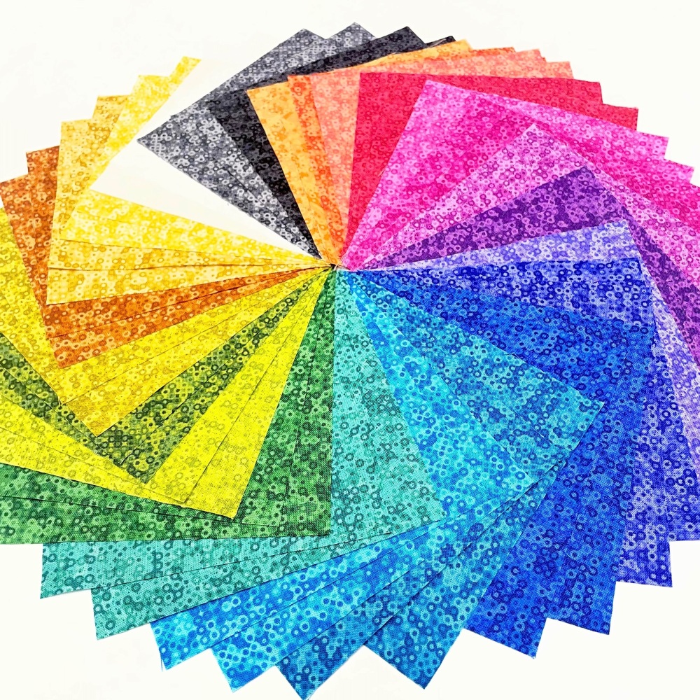 Quilter's Pre-cut 48pc Charm Pack in Fairy Rings