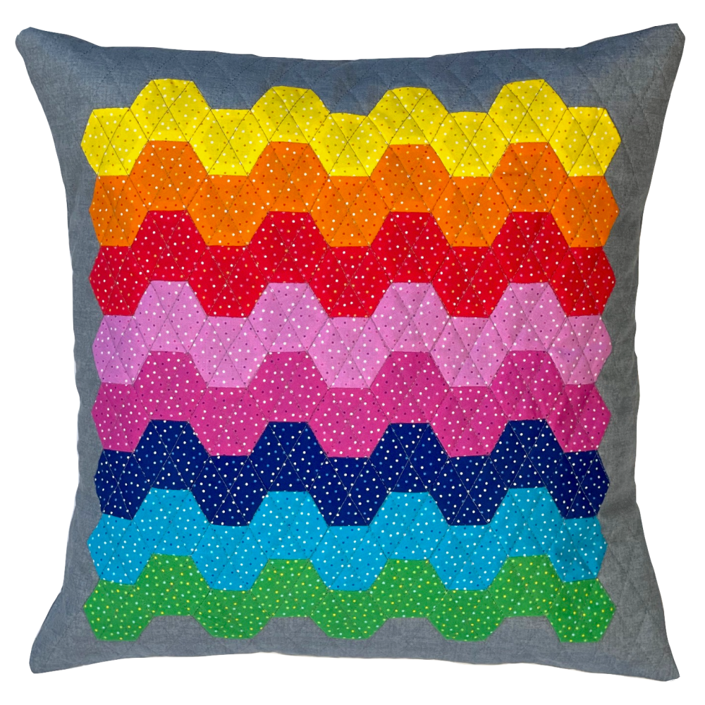 Acrylic Template - Hexagon 1in