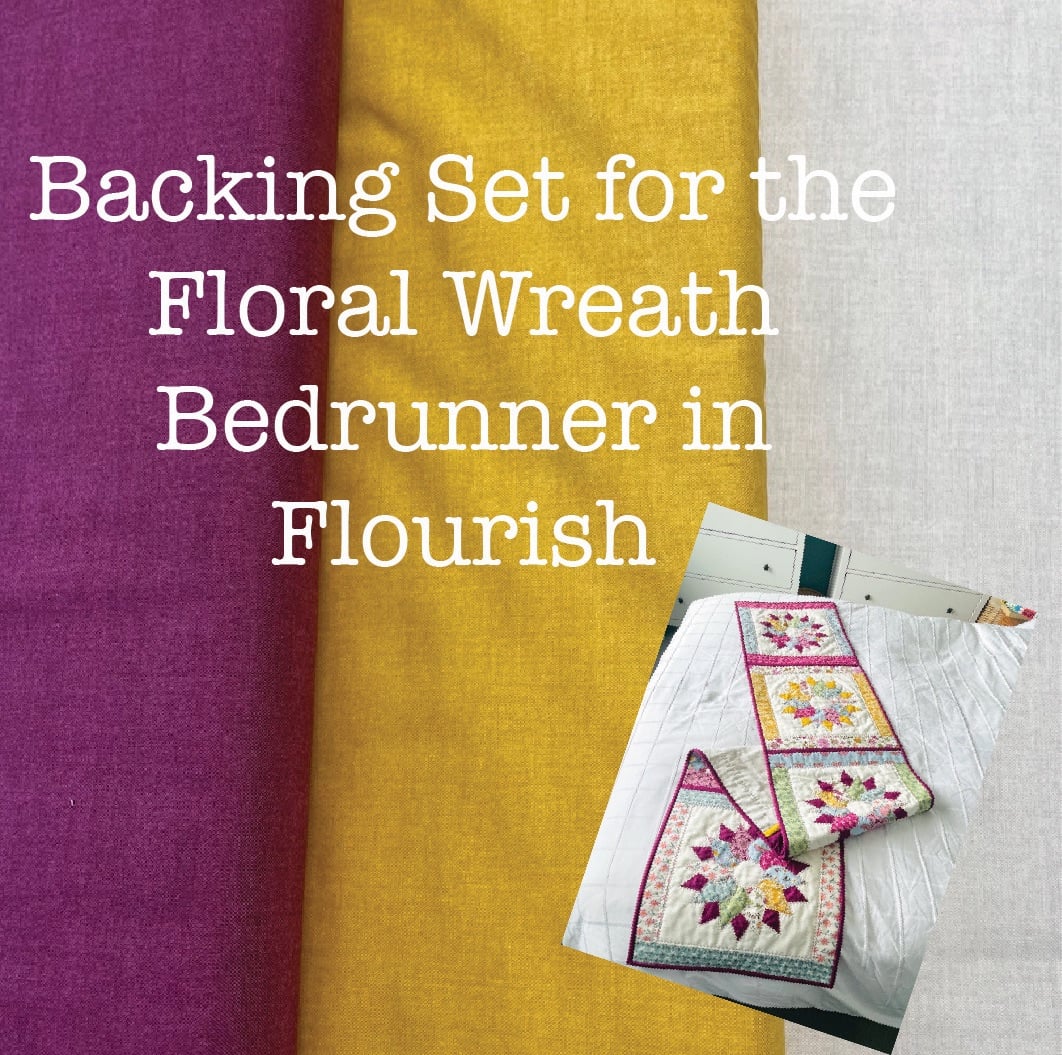 Floral Wreath - Backing Set for Bedrunner
