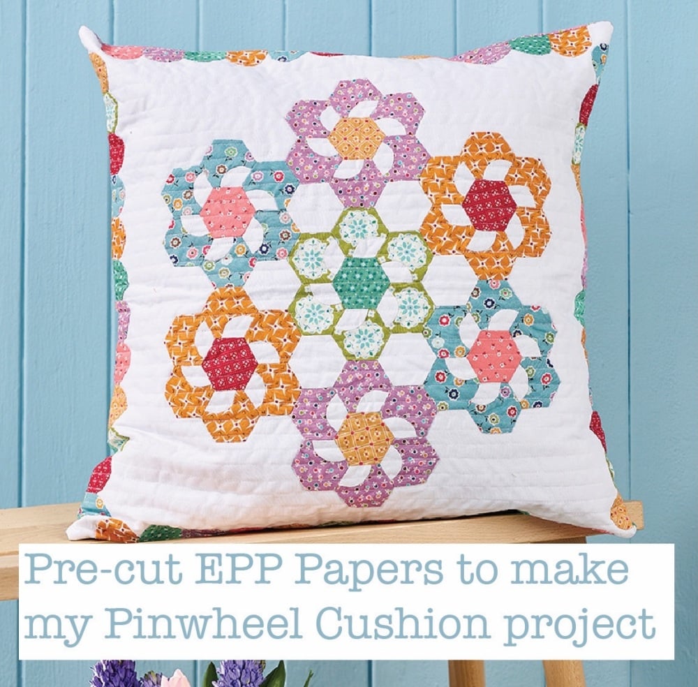 Pinwheels Cushion (145pcs) Pre-cut Papers set for my Love P&Q Mag project
