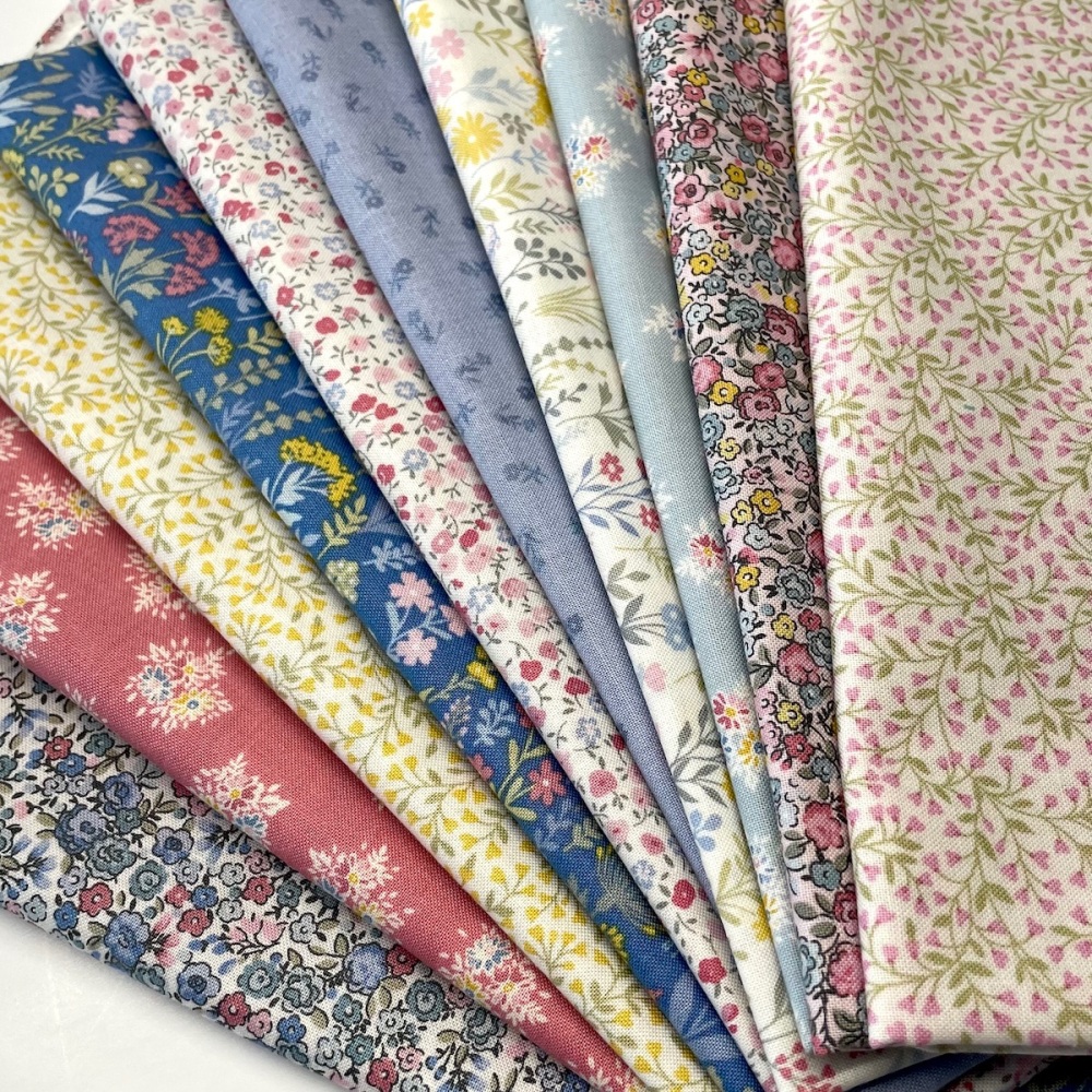 Secret Flower Garden Fabric Bundle - Petite Fleur