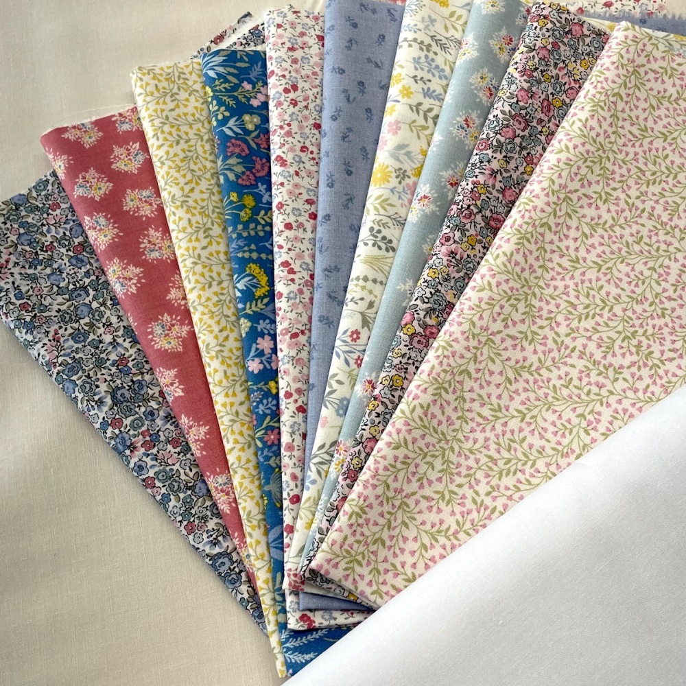 Secret Flower Garden Fabric Bundle - Petite Fleur