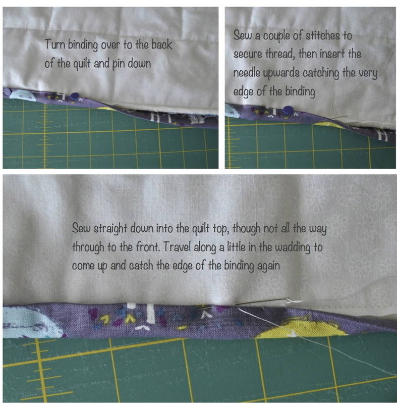 hand sewing binding