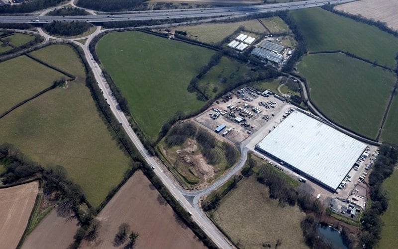 Foxmoor Business Park - aerial view J26M5 low res