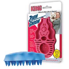 Kong Zoom Groom Massage Brush Pet Dog