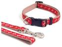 Wag & Walk Red Beige Collar 