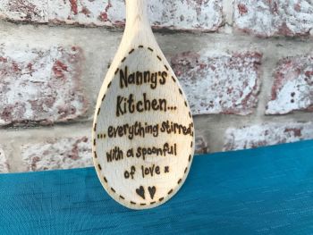 Design Your Own - Personalised Wooden Spoon