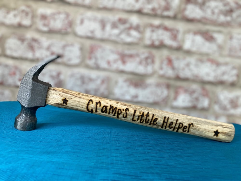 Grandad's Little Helper - Personalised Hammer 