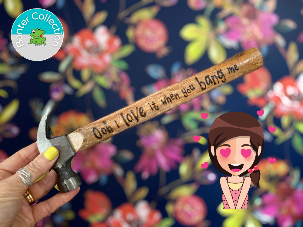 Bang Me | Personalised Banter Wooden Hammer 