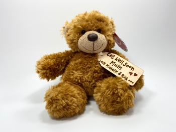 Get Well Soon - Personalised 9" Teddy Bear Plush 