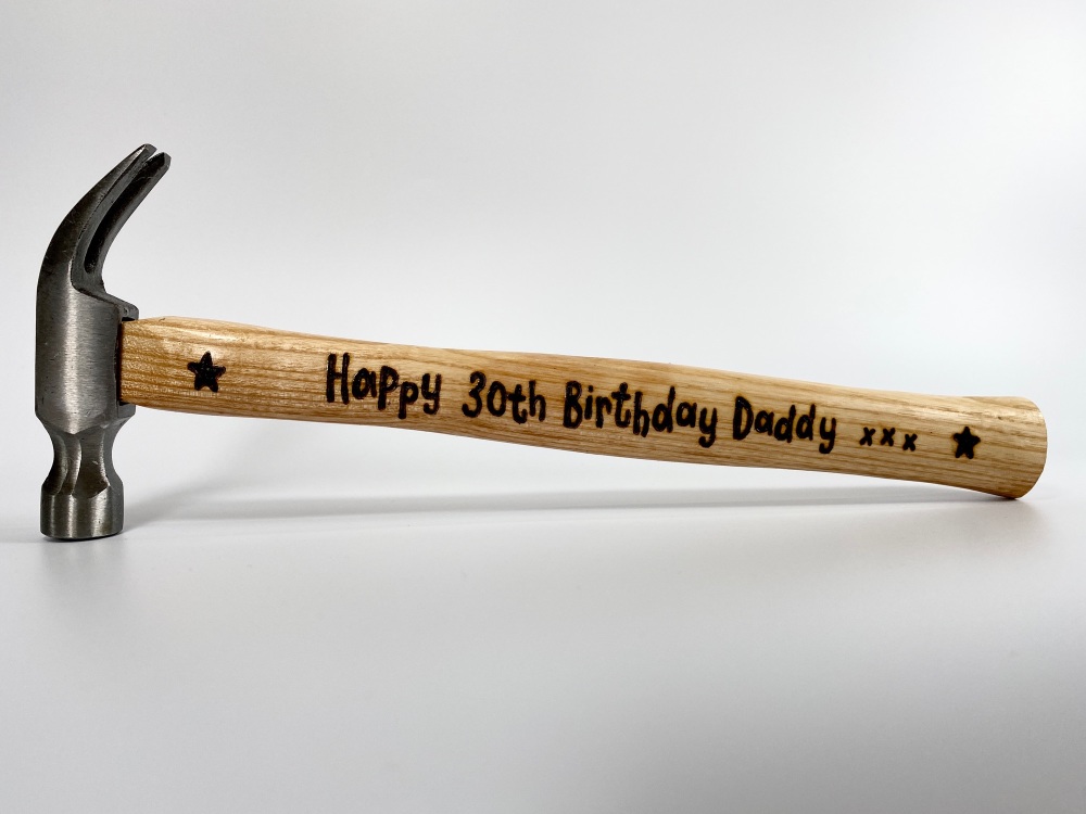 Design Your Own - Personalised Wooden Hammer 